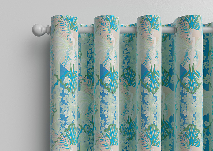 Faded Glamour, Absinthe Stripe - Made To Measure Curtains - Image 12